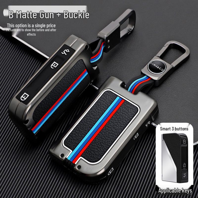 Lynk & Co Key Case: Creative, Durable Metal Shell for 01, 05, & 06 Models 2021
