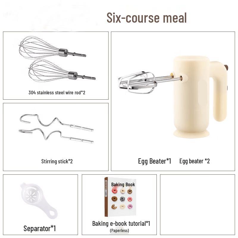 LISM Electric Handheld Multifunction Egg Beater