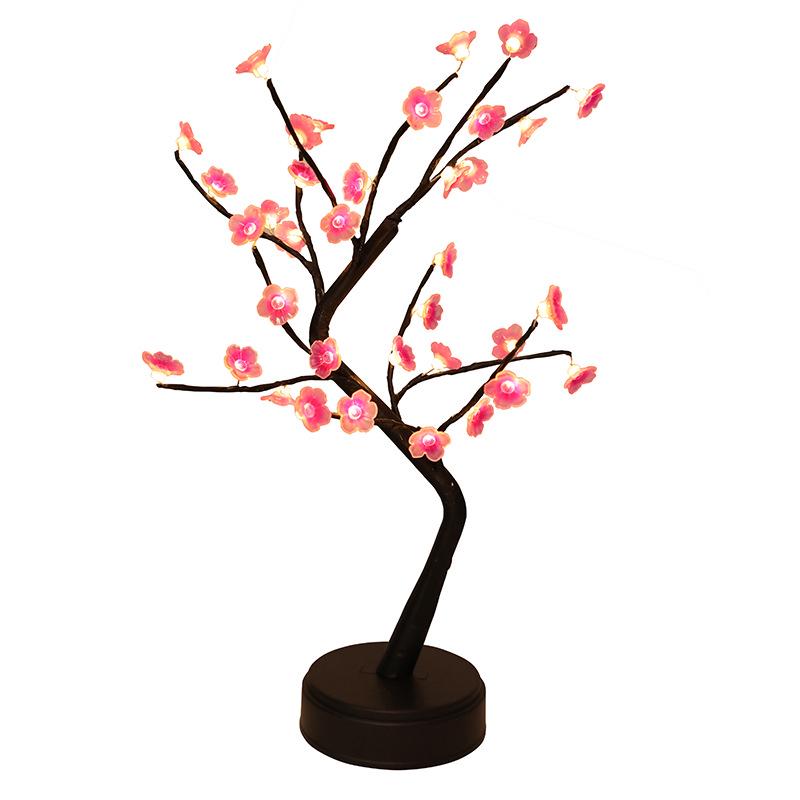 USB LED Romantic Tree Lights for Christmas & Valentine's Day - Perfect for Bedroom Atmosphere