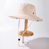 Unisex Waterproof Hiking Bucket Hat Men Women Summer 8.5cm Wide Brim UV Protection Sun Hat Quick Dry Fishing Safari Cap