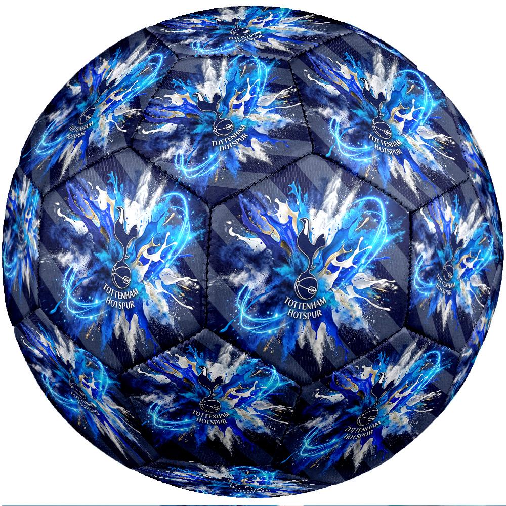 Tottenham Hotspur Theme Soccer Ball Size 5 Soccer Ball Soft Touch Professional Training Football for Outdoor Sports