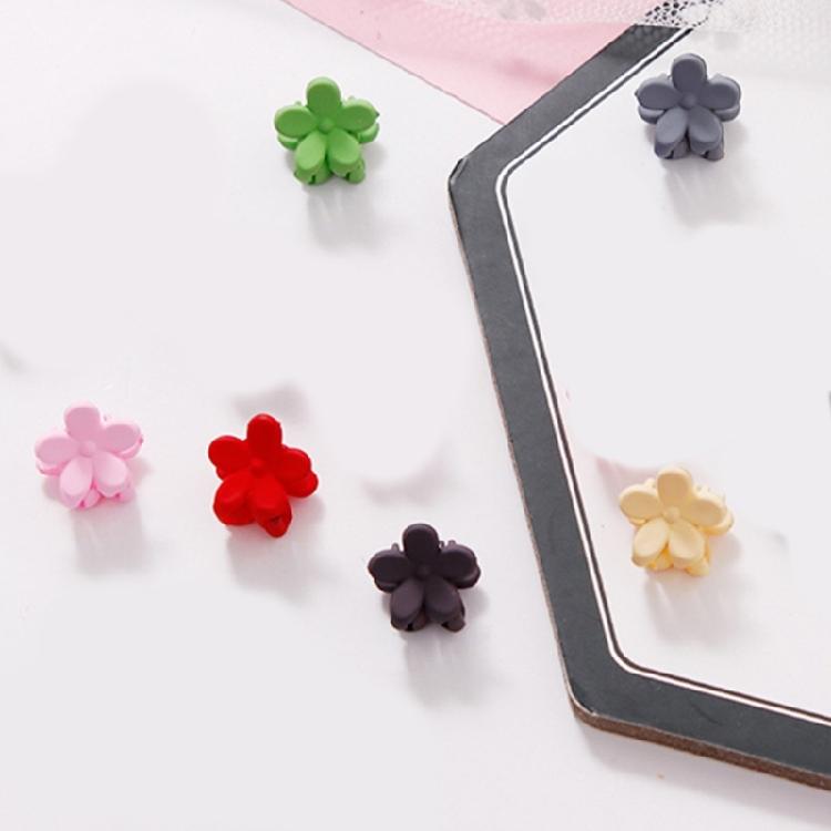 10PCS Small Flower Hair Claw For Children Secure Side Bang Clip For Women and Student Girl Daily Hair Styling Tool