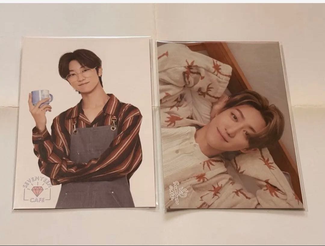 

[USED] SEVENTEEN cafe postcard THE8 The8 Minghao