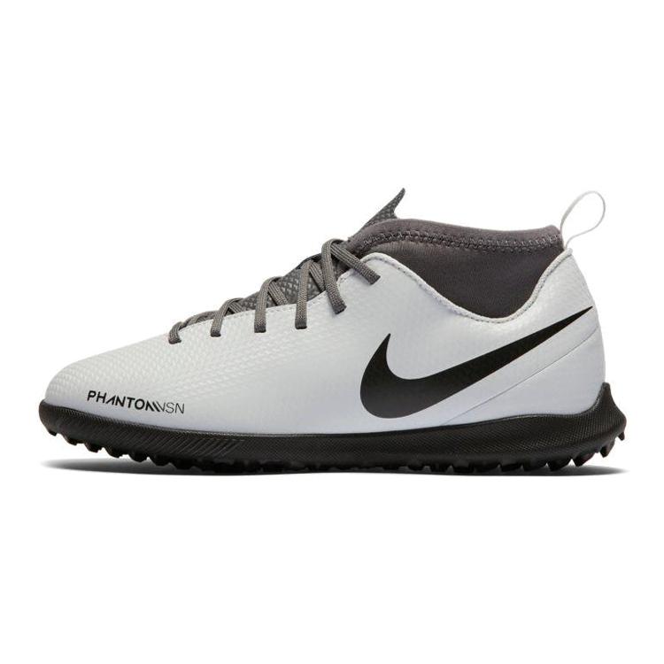 

Nike Jr. Phantom Vision Club DF TF Comfortable Round Toe Abrasion Resistant Breathable Low top Kids Soccer Shoes AO3294-060 28