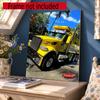 Kenworth 5D Round Diamond Painting Kit Diamond Embroidery Painting Rhinestones Mosaic Frameless Handwork Decoration Arts