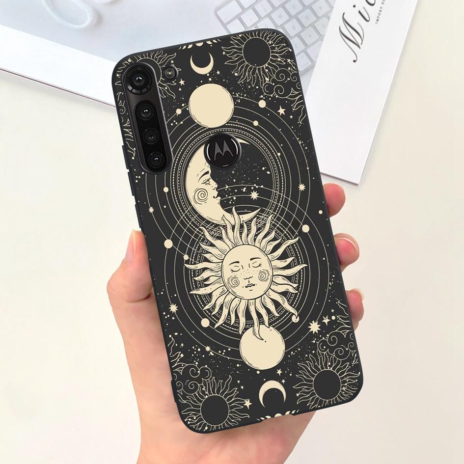 For Motorola Moto G8 Power Case XT2041-1 XT2041-3 Cover Fashion Marble Flower Soft Slim Phone Funda For Moto G 8 G8 Power Bumper