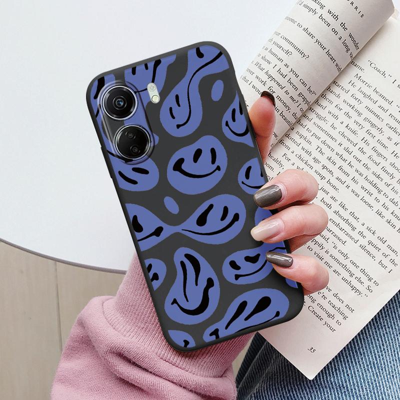For Poco C65 Phone Case Silicone Soft TPU Protective Soft Cat Coque Para Fundas For Xiaomi Poco C65 Capa Little Dinosaur Shell