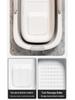 Foldable Large Children's Soaking Tub: Portable Baby Bath and Swimming Tub
