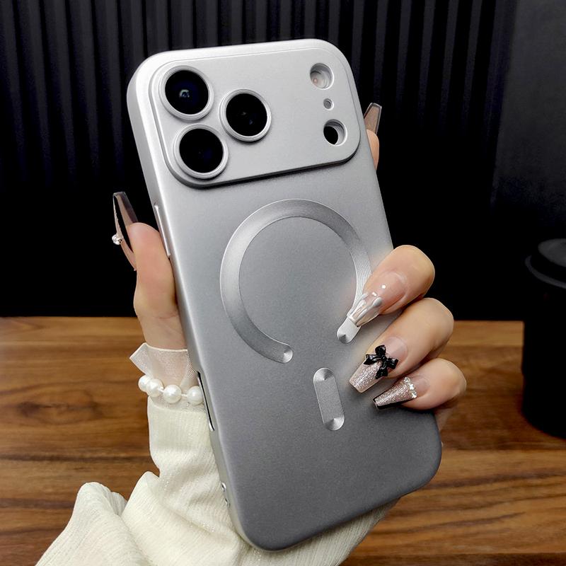 Soft TPU Case For 17 16 15 14 13 12 11 Pro Max 15Pro 14Pro 13Pro IPhone15 IPhone14 For Magsafe Mag Safe Charge Back cover