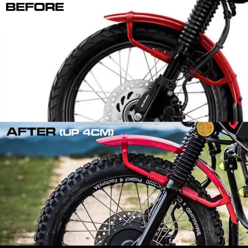 [GOLDFAUST] CT125 Hunter Cub Fender Lift Kit, Front Lift Up 4cm, Custom Parts, Dress-Up Parts