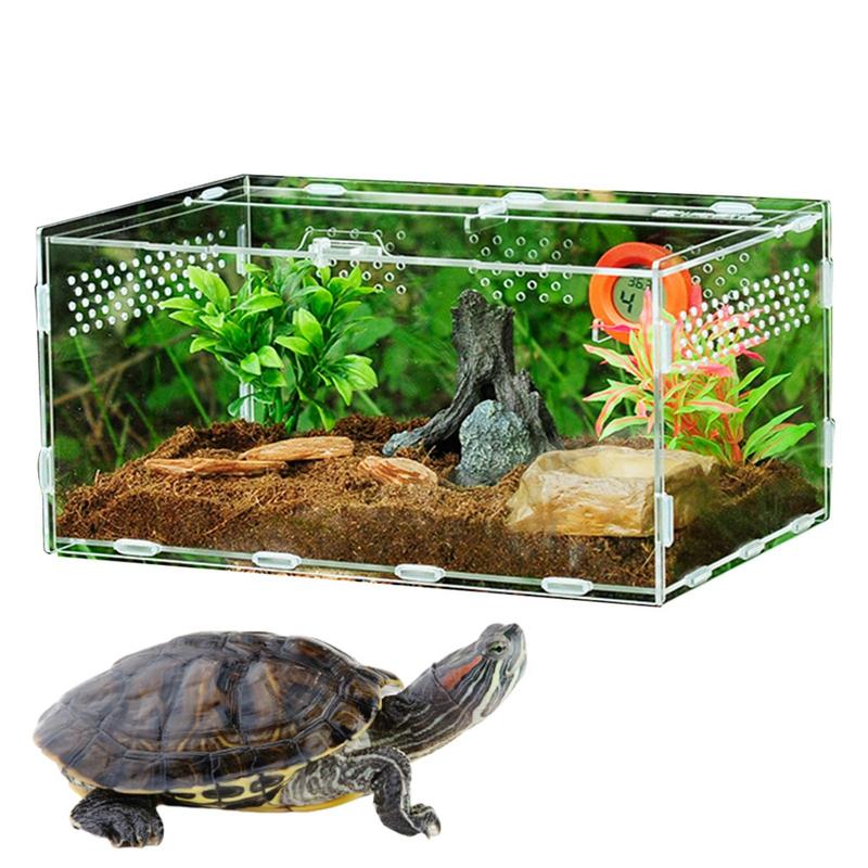 BAC ÉLEVAGE REPTILES Moyen Terrarium Serpent Mangeoire Pour EUR 30,28