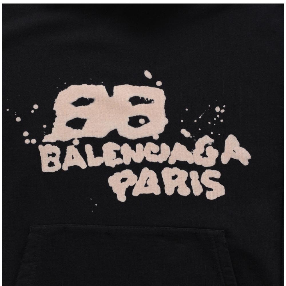 Balenciaga Bb Icon Artwork Damen S Hoodie 620947 Tnvq1 1059