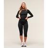 Gymshark Everyday Seamless Wide Neck Long Sleeve Top Black B5b5f Bb2j