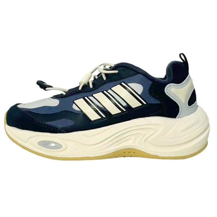 Adidas Climawarm Comfortable Versatile Non-Slip Durable Low-Top Running Shoes Kids Sneakers Blue White JH7134
