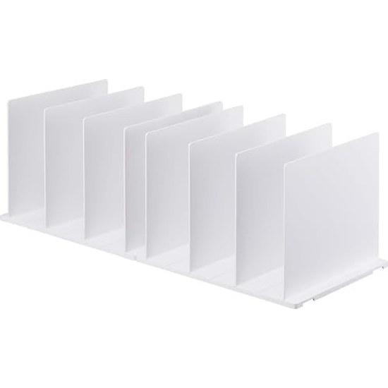 Yamazaki Bag Storage Stand Set 2 White Approximately (per set) Smart Closet Adjustable Divider Width Base Connection Possible 4956