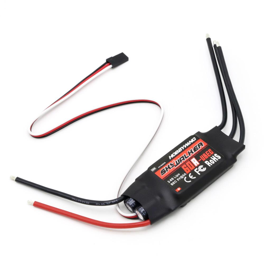 Flash Hobby Skywalker 12A 15A 20A 30A 40A 50A 60A 80A Brushless ESC Speed Controller UBEC for RC Airplane Fixed-Wing Drones