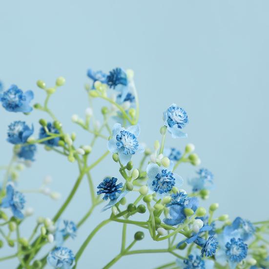 Artificial Flower Bouquet Silk Faux Floral Arrangement for Wedding Home Decor Lifelike Fluffy