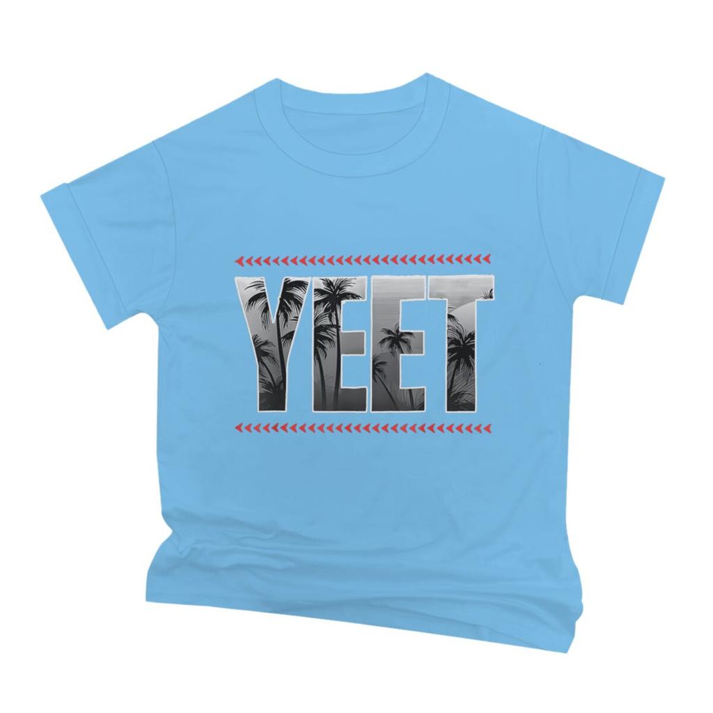 Vintage Yeet Letter Print Tshirts Funny Saying TShirt Mens Casual Short Sleeve Tees Humor Graphic Tops Male Tshirts
