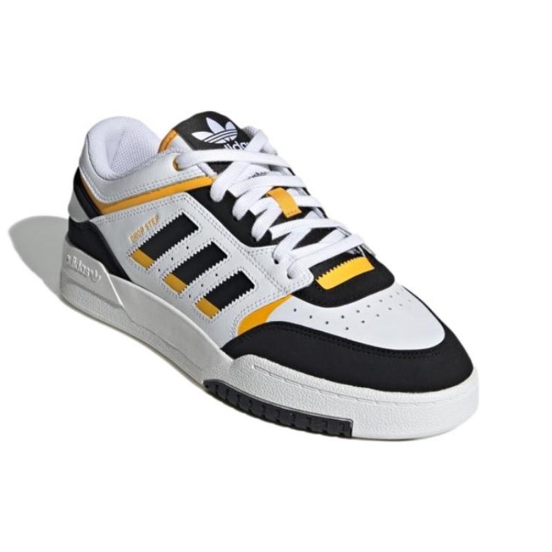 Adidas Originals Drop Step Low 'White Black Yellow' Sneakers GW9727