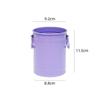 Multifunctional Desk Organizer Pen Holder Container Metal Storage Bucket with Handle for Office School Desktop Accessories