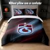 Trabzonspor FC Design Bed Bedding Set 1 Duvet Cover + 2 Pillowcases Soft Breathable Household Bed Linens