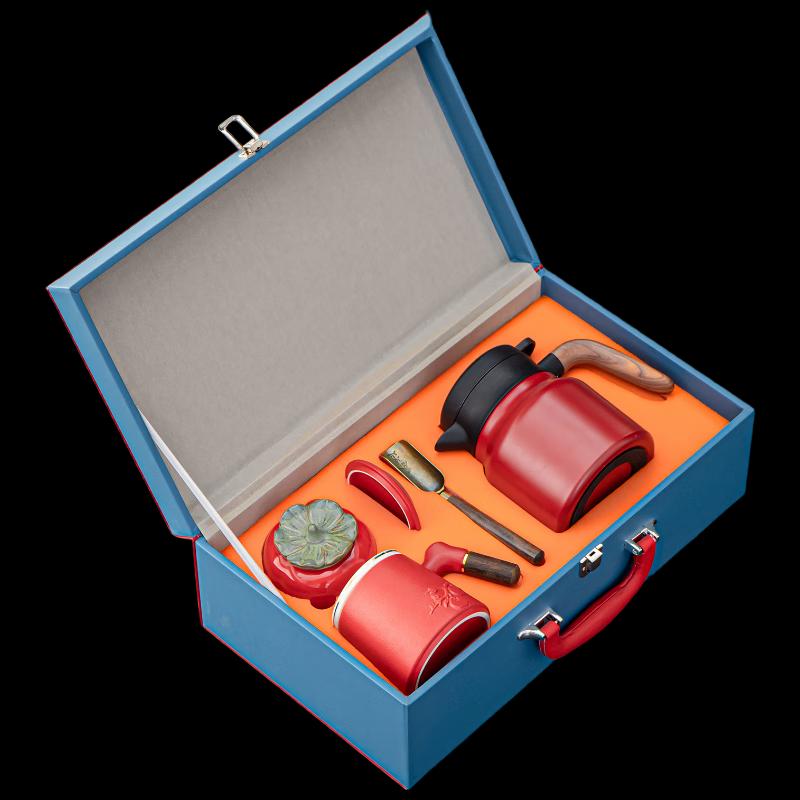 Ceramic Insulated Flask & Drinkware Gift Sets