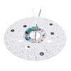 Ventilatorleuchte Ersatzpanel Hell 3 Farbtemperatur 24W Ventilatorleuchte Rundes LED-Panel für Deckenleuchte