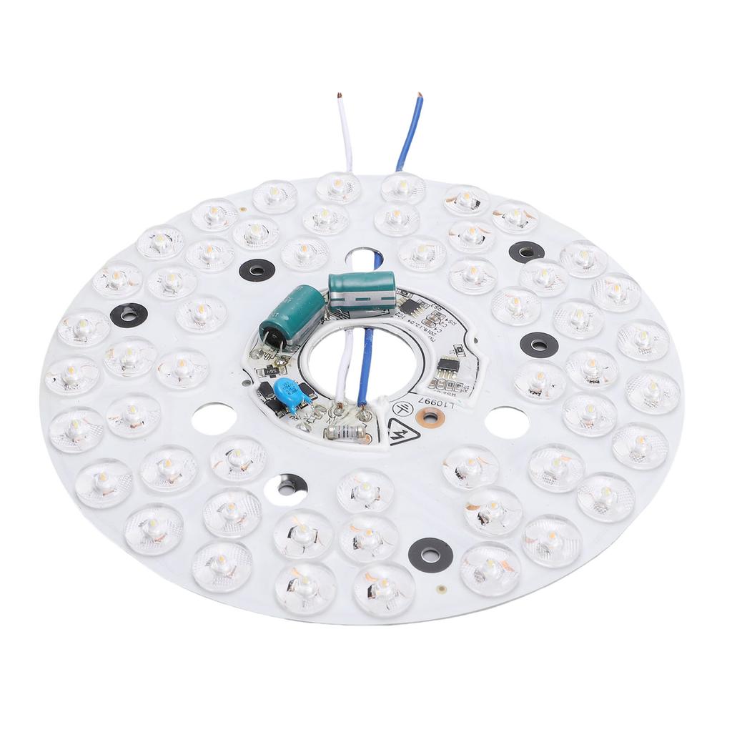 Ventilatorleuchte Ersatzpanel Hell 3 Farbtemperatur 24W Ventilatorleuchte Rundes LED-Panel für Deckenleuchte