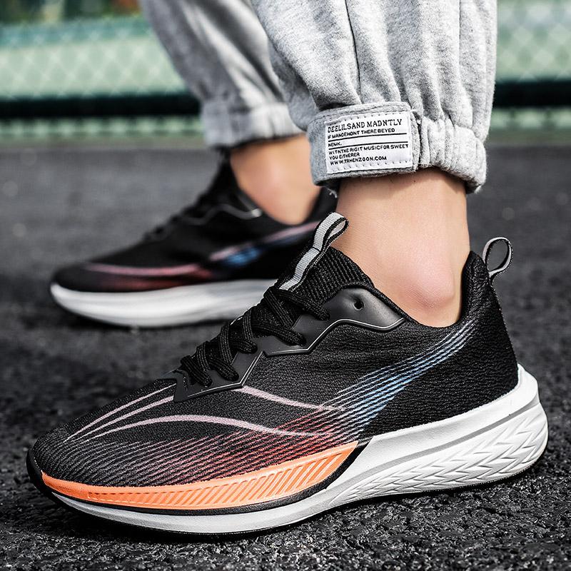 YRZL Men's Casual Running Sports Shoes Lightweight Breathable Fashion Mesh Sneakers Man Non Slip Running Shoes for Men Sneakers