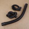 1Pcs I.D 20/25/32Mm Fish Tank Corrugated Hose Aquarium Corrugated Pipe Soft Rubber Head Inlet And Outlet Hose Water Pipe