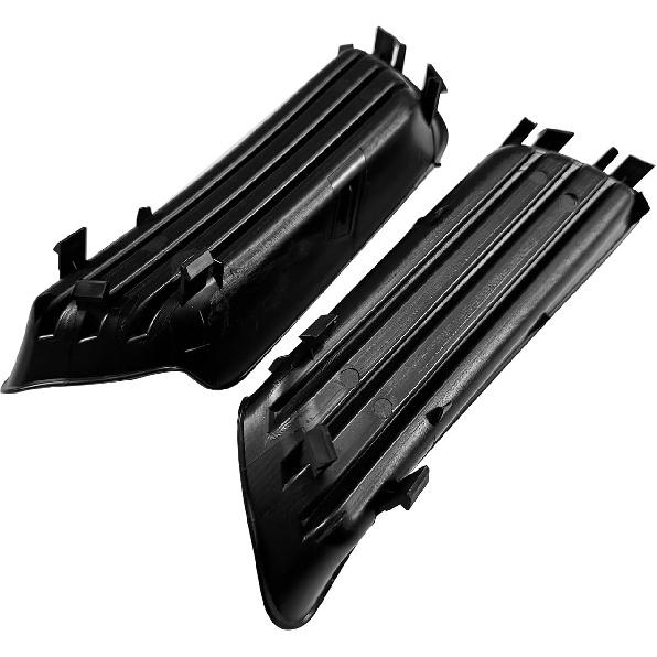 Pair Front Bumper Insert Fog Light Cover for 2007 2008-2009 Toyota Camry Left+Right Side TO2598103 TO2599103 Fog Lamp Trim Bezel Base Cover Cap