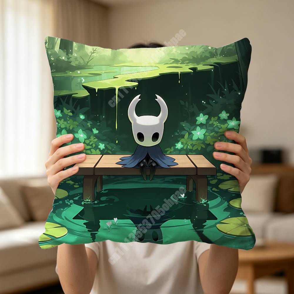 The HHollow KKnight Game Pillow Cover Cushion Case Sofa Couch Modern Apartment Decor Family Furnishing