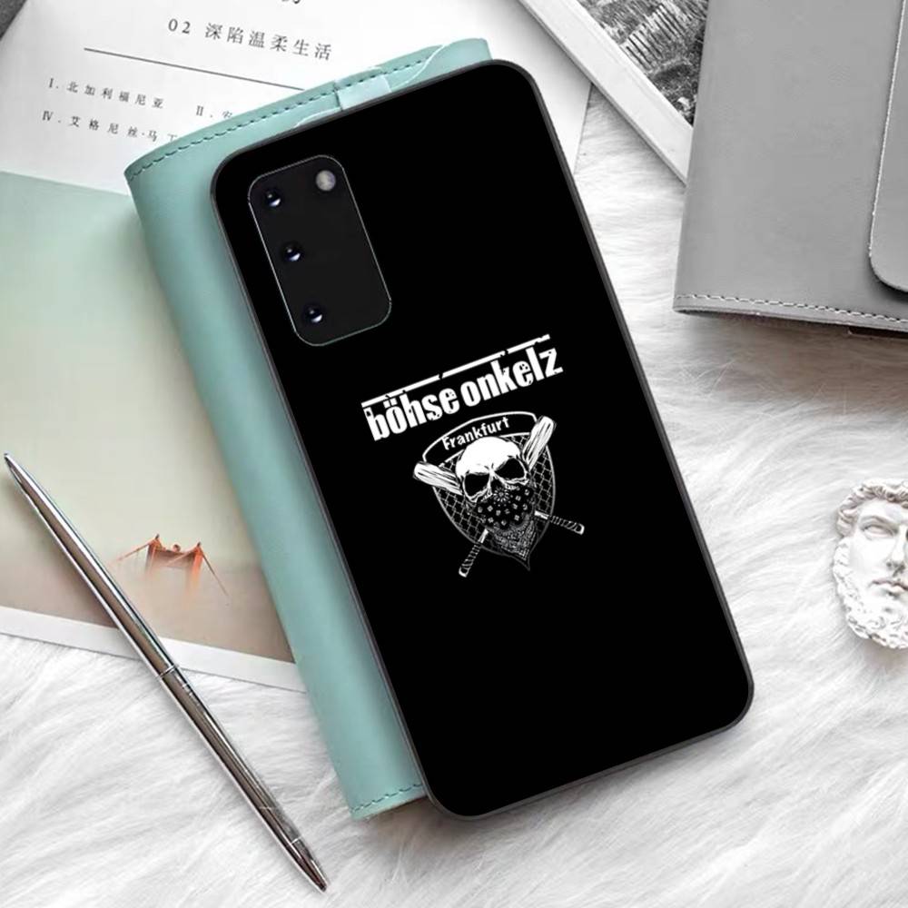 

B-Bohse O-Onkelz Band Phone Case For Samsung S 24 Fe 25 Ultra Plus 20 Lite 21 30 22 23 24 22 Ultra 5G Fundas Samsung S20 5G