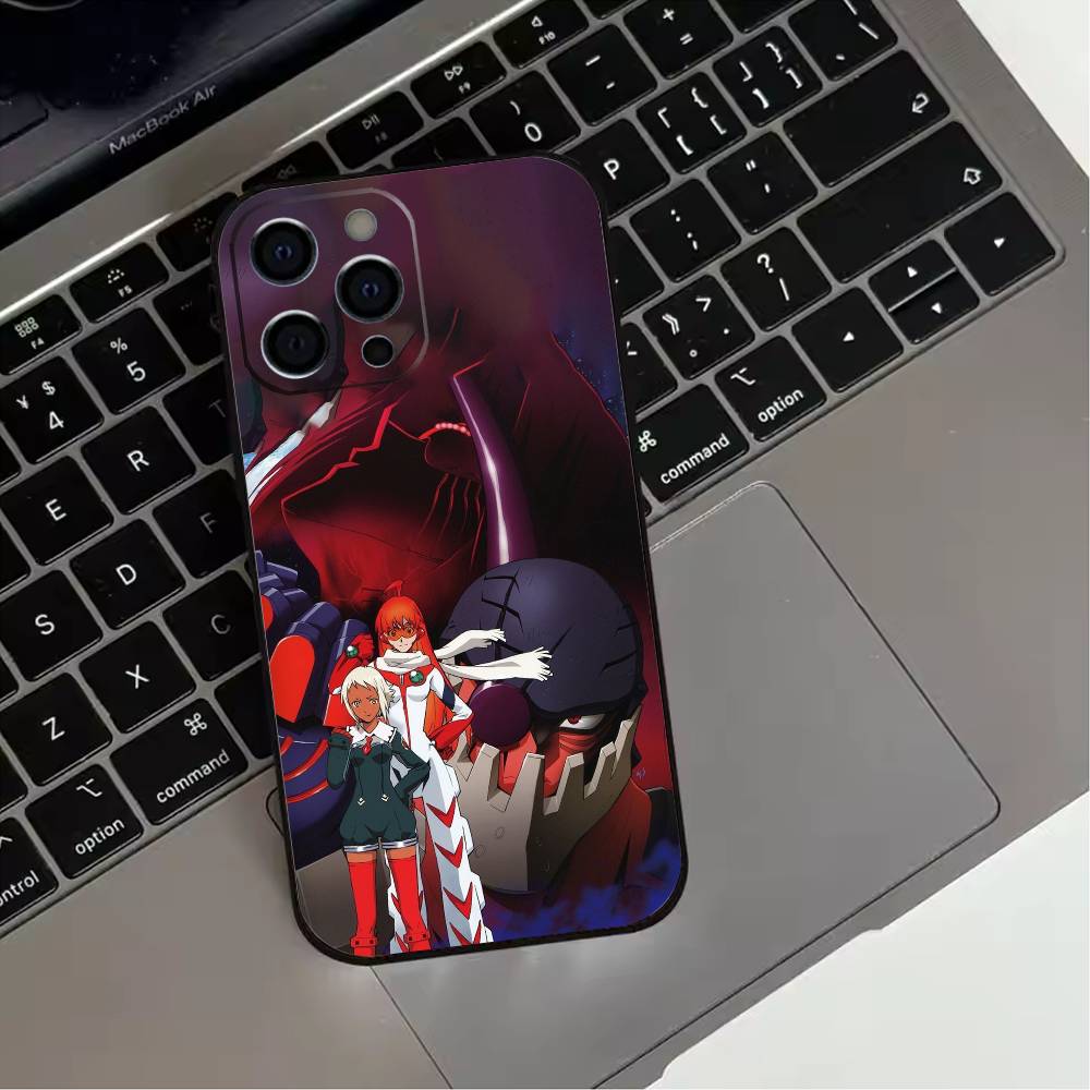 Diebuster Gunbuster  Phone Case For iPhone 17,16,15,14,13,12,11 Plus,Pro Max,XS,Soft Silicone Black Cover