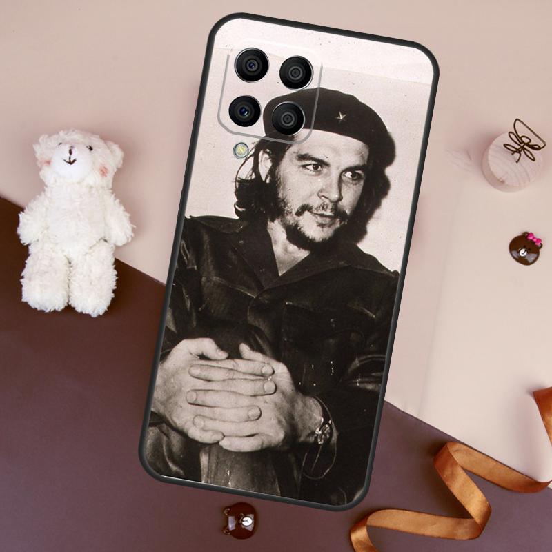Che Guevara Cigarett Case For Samsung Galaxy M32 M52 M14 M54 M13 M33 M53 M56 M36 M16 M31 M11 M12 M35 M55 M15 M06