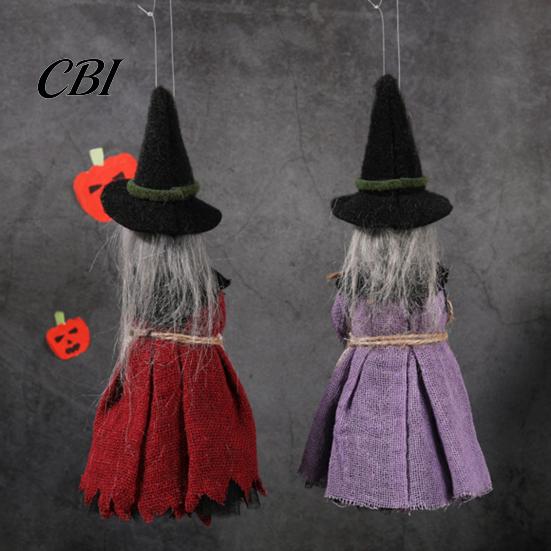 Festive Halloween Decorations Decoration, Realistic Ghost Festival Broom Party Decor Witch Ornament, Atmosphere Tabletop Decoration Spooky