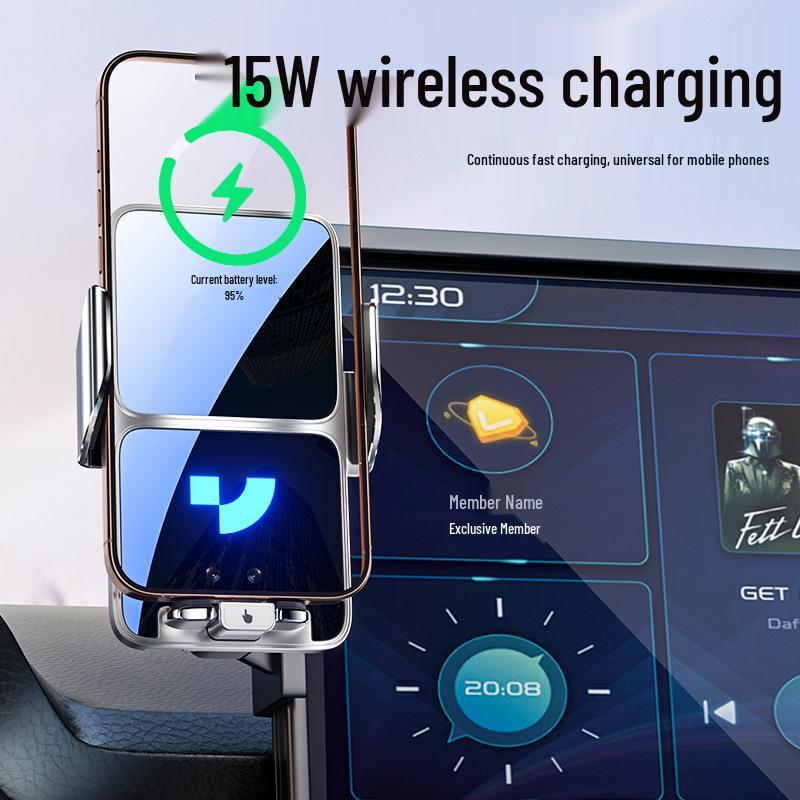 Jiyue 01 Mobile Phone Mount: Car Console Screen Fixing & Interior Accessories