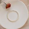 Natural Freshwater Real Pearl Bracelet Temperament Small Pearl Bracelet for Girlfriend Non-fading Pearl Bracelet