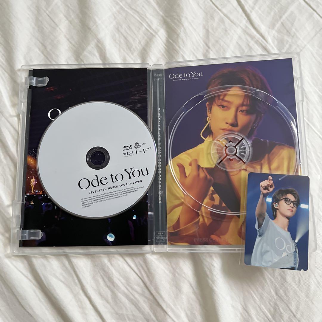 

[USED] seventeen Ode to You Blu-ray Minghao the8