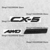 Griglia Frontale Auto ABS Emblema Adesivo Badge Portellone Posteriore Per Mazda CX-5 diesel SKYACTIV Technology D Logo Nero Lucido Accessori