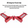 Pince d'angle à 90 degrés 100 mm Pinces à onglets Pince d'angle Support de cadre Outils pour le travail du bois