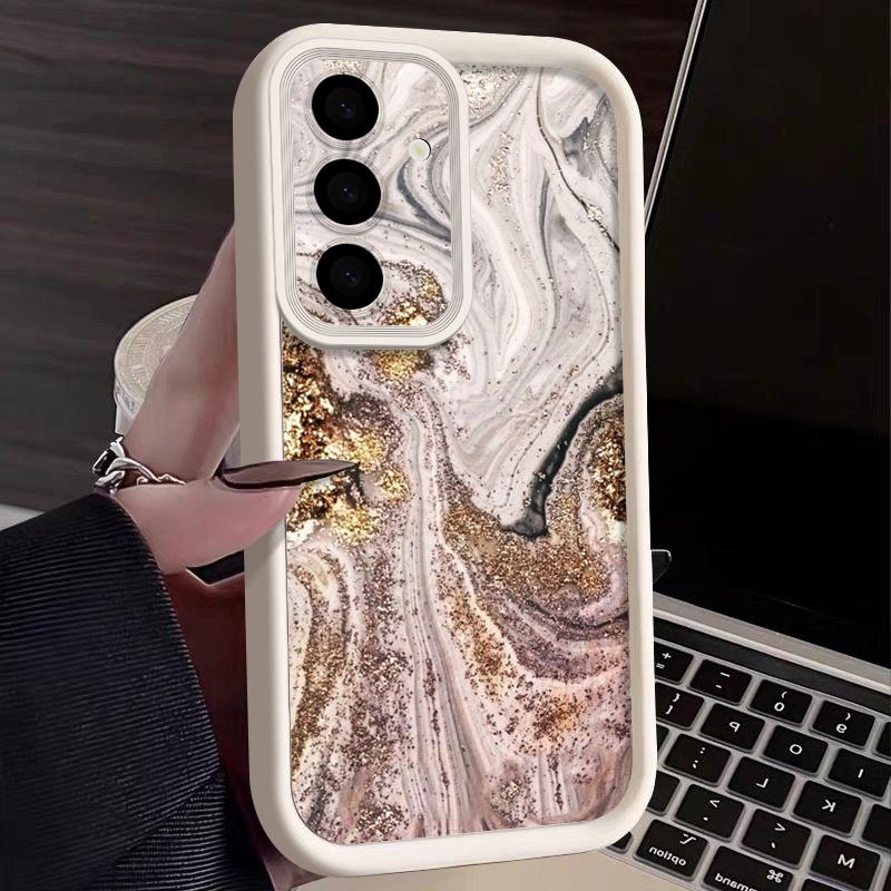 Colorful Marble Print Case For Samsung A57 A37 A27 A17 S26 Ultra S25 FE A56 A36 A26 A16 A55 A35 A25 A15 A54 5G S21 S22 S23 S24 Plus Shockproof Cover