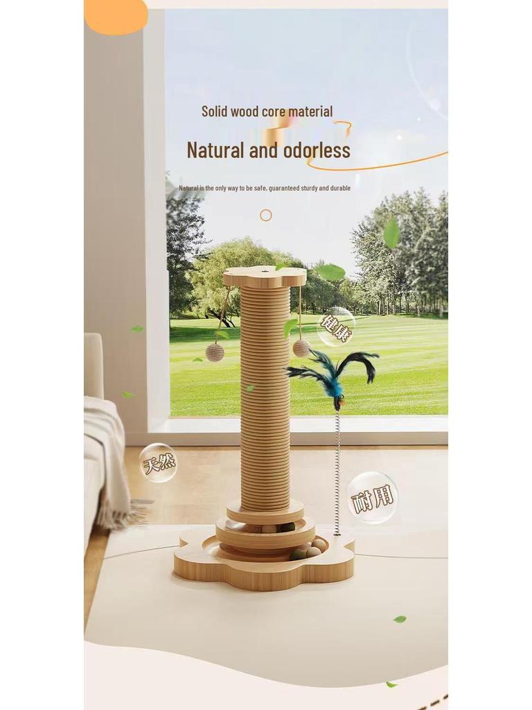 Cat Tree & Bed with Scratching Post and Sisal