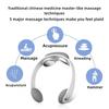 New multifunctional mini cervical massager pulse home neck massager therapy function portable hot compress cervical massager