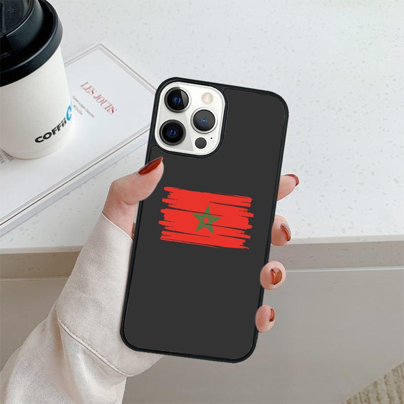 Morocco Maroc Moroccan Flag Phone Case For iPhone 17 Air 16 pro max 15 14 plus 12 13 Shell Cover coque