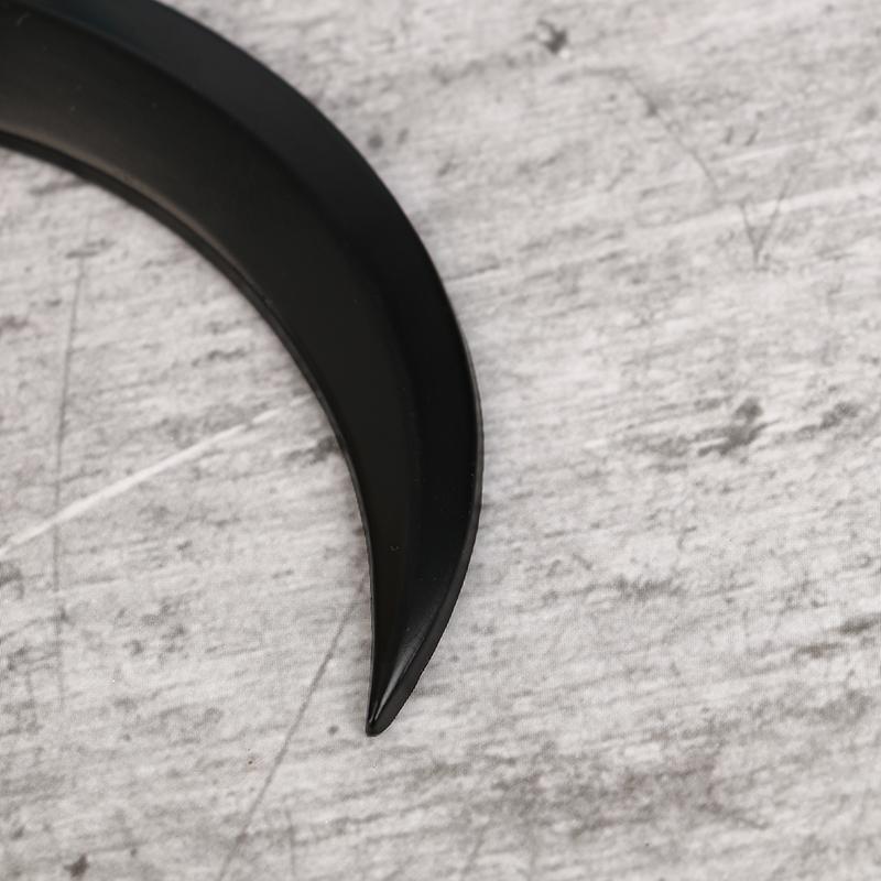 M Bat Zeichen Auto Aufkleber Dekoration Auto Schwanz Haube Aufkleber Embleme 3D Metall M Abzeichen Aufkleber Böse Emblem Schwarz Silber