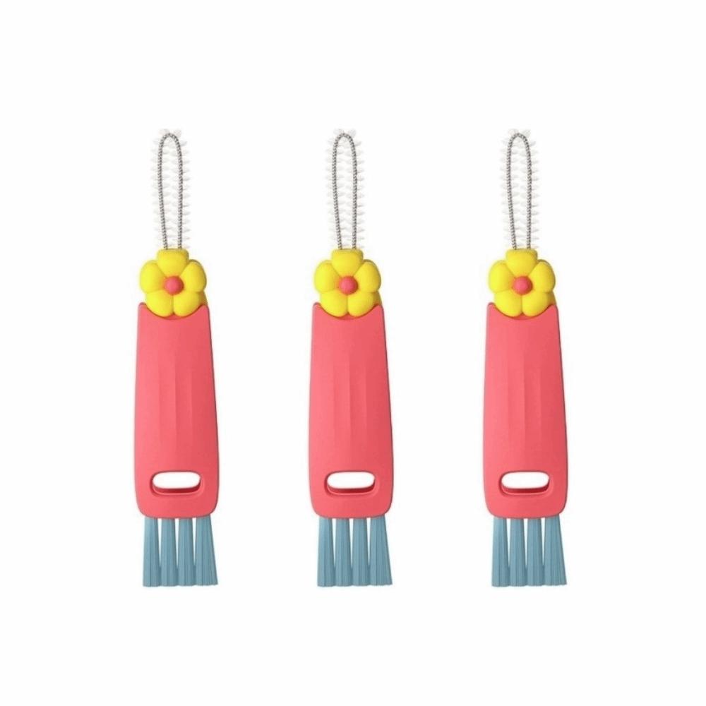 Mini Straw Cleaning Brush Silicone Cup Lid Cleaning Brush Appliance Maintenance