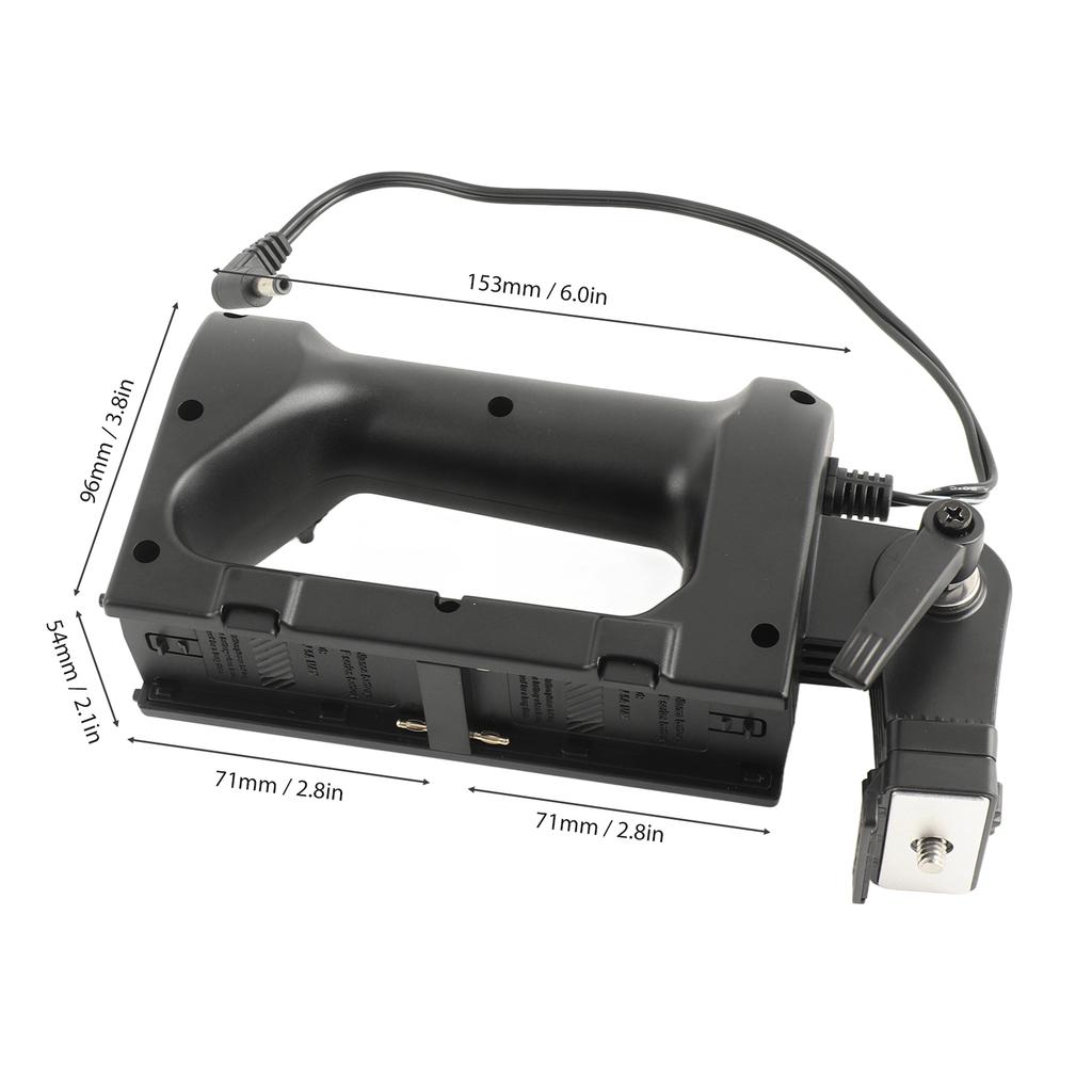 For NP F Battery Handle Power Supply Base for YNLUX100 for YNLUX100 Pro LED Video Light
