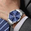 Top Brand Luxury Man Wristwatch Waterproof Luminous Date Men Watches Stainless Steel Quartz Watch
