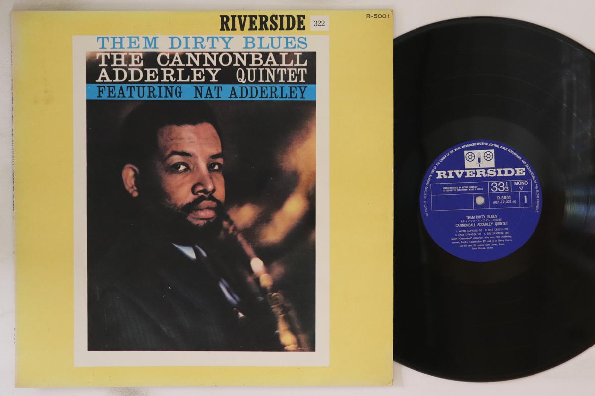 

LP Record CANNONBALL ADDERLEY - Them Dirty Blues R5001 RIVERSIDE Japan Jazz Used